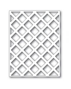 Rezalna šablona - Lattice Plate - 10,8x14cm - Poppystamps