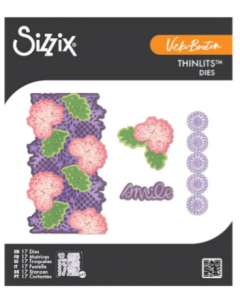 Rezalna šablona - Thinlits - Lovely Lace - 11 kos - Sizzix