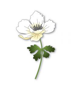 Rezalna šablona - Graceful Anemone - 9,1x16cm sestavljen motiv - Memory box