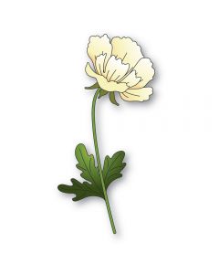 Rezalna šablona - Elegant Anemone - 5,6x11,4cm sestavljen motiv - Memory box