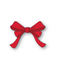 Rezalna šablona - Perky Bow - 5,3x4,1cm sestavljen motiv - Memory box