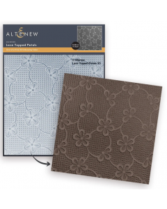 3D embosirna srajčka - Lace Topped Petals - Altenew