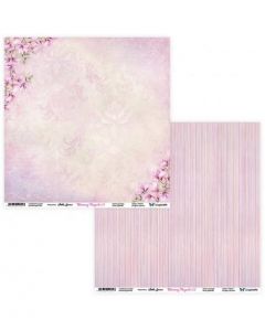 Dvostranski papir - Blooming Magnolia 01/02 - 30,5x30,5cm - 250g