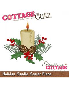 Rezalna šablona - Holiday Candle Center Piece - CottageCutz