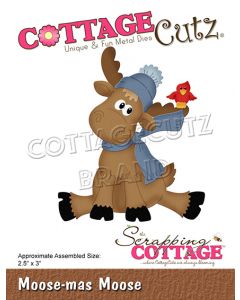 Rezalna šablona - Moose-mas Moose - CottageCutz