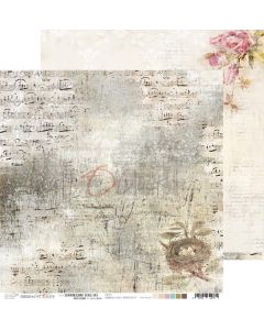 Dvostranski papir - HUMMINGBIRD SONG 3 - 30,5 x 30,5 cm - 250g