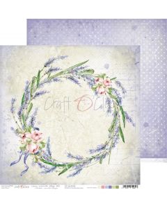 Dvostranski papir - LAVENDER BLISS 06 - 30,5 x 30,5 cm - 250g