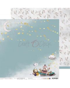 Dvostranski papir - SLEEP & DREAM 01 - 30,5 x 30,5 cm - 250g