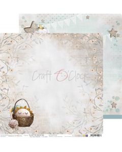 Dvostranski papir - SLEEP & DREAM 06 - 30,5 x 30,5 cm - 250g