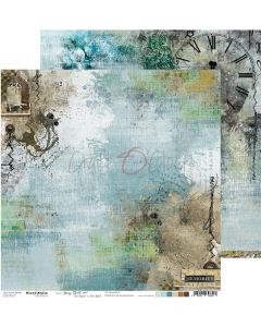 Dvostranski papir - HAZY STREET 01 - 30,5 x 30,5 cm - 250g
