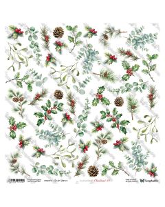 Papir za rezanje - Christmas 29 - 30,5x30,5cm - 250g - ScrapAndMe