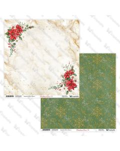 Dvostranski papir - Christmas Cheer 03/04 - 30,5x30,5cm - 250g - ScrapAndMe