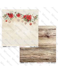 Dvostranski papir - Christmas Cheer 07/08 - 30,5x30,5cm - 250g - ScrapAndMe