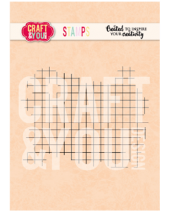 Štampiljka - Grid Paper - Craft & You Design