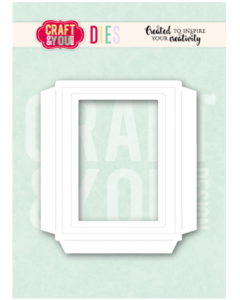 Rezalna šablona - Mini Photo Frame 3 - foto okvir - 6,7x7,5cm - Craft & You Design