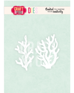 Rezalna šablona - Marine Plants 1 - 6x4,1cm njavečji izrez - Craft & You Design