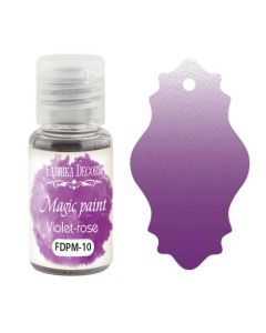 Suha barva - Magic Paint - Violet-rose - 15ml - Fabrika Decoru