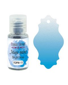 Suha barva - Magic Paint - Bright blue - 15ml - Fabrika Decoru