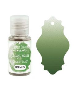 Suha barva - Magic Paint - Green earth - 15ml - Fabrika Decoru