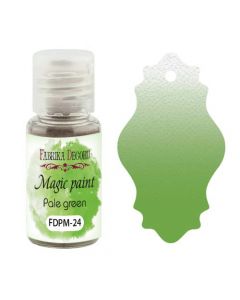 Suha barva - Magic Paint - Pale green - 15ml - Fabrika Decoru
