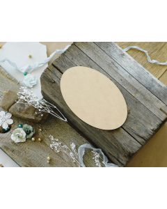 HDF - oval - 13x20cm - Twoja Tekturka