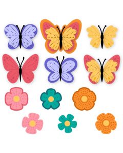 Rezalna šablona - Lovely Layers: Petals & Wings - Honey Bee Stamps