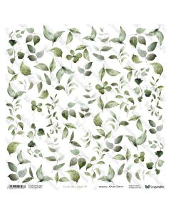 Papir za rezanje - Leaves 18 - 30,5x30,5cm - 250g - ScrapAndMe