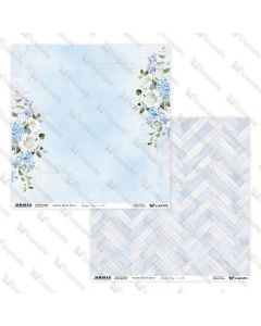 Dvostranski papir - Lovely Day in Blue 05/06 - 30,5x30,5cm - 250g - ScrapAndMe