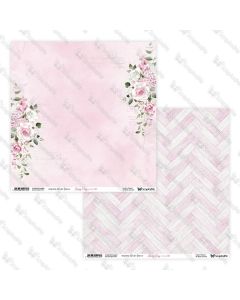 Dvostranski papir - Lovely Day in Pink 05/06 - 30,5x30,5cm - 250g - ScrapAndMe