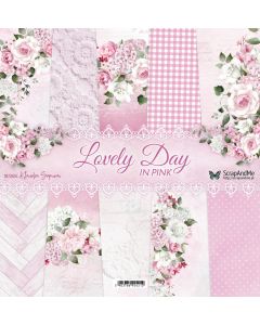 Set dvostranskih papirjev - Lovely Day in Pink - 30,5x30,5cm - 5 listov + naslovnica - 250g - ScrapAndMe