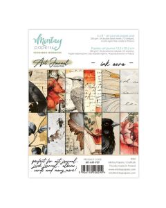 Set dvostranskih papirjev - Art Journal - Ink Aura - 15,2x20,3cm - 24 listov - 250g - Mintay