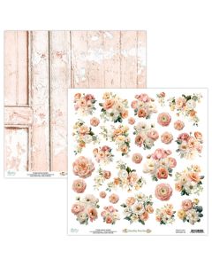 Dvostranski papir - Family Stories 10 - 30,5x30,5cm - 1 list - 250g - Mintay