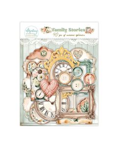 Set izrezov - Family Stories - 40 kos - Mintay