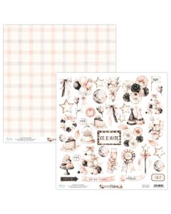 Dvostranski papir - Let's Celebrate 09 - 30,5x30,5cm - 1 list - 250g - Mintay