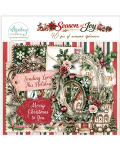Set izrezov - Season of Joy - 40 kos - Mintay