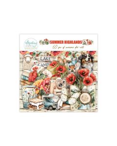 Set izrezov - Summer Highlands - 60 kos - Mintay