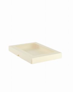 Osnova za škatlico z odprtino - C6 - 12,4x17,2x2,5cm - krem - 300g - Rzeczy