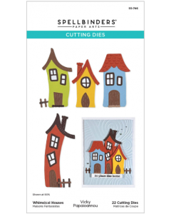 Rezalna šablona - Whimsical Houses - Spellbinders