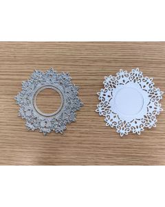 Rezalna šablona - čipka - 9,6x10cm - ScrapAndMe