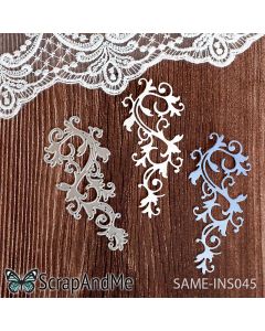 Rezalna šablona - ornament - 4,5x10cm - ScrapAndMe