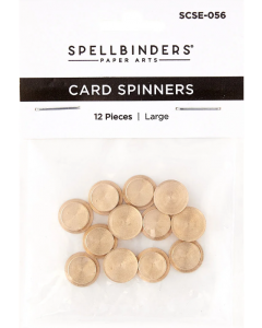 Spiner - vrtavček - velik - 10x2,5mm - 12 kos - Spellbinders