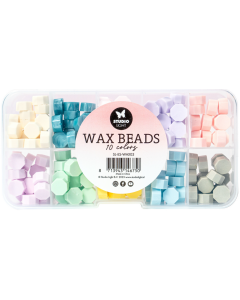 Pečatni vosek - pastelne barve - 10x7g - Studio Light