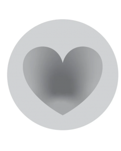 Pečat mini 3D - srce - Spellbinders