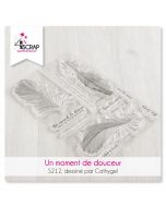 Štampiljka 4enscrap - Feathers (peresa) 